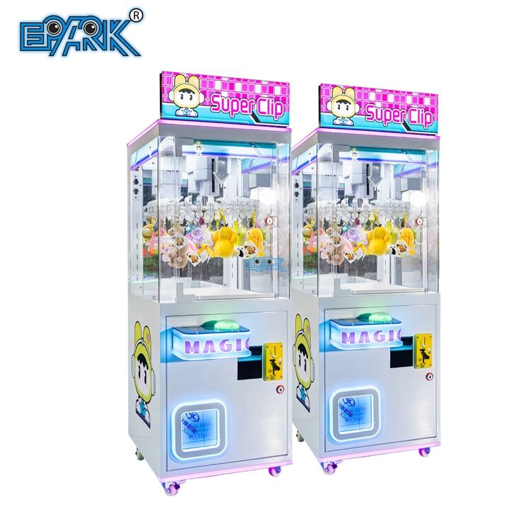 Mini Doll Prizes Claw Clips Machine Coin Operated Gift Machine