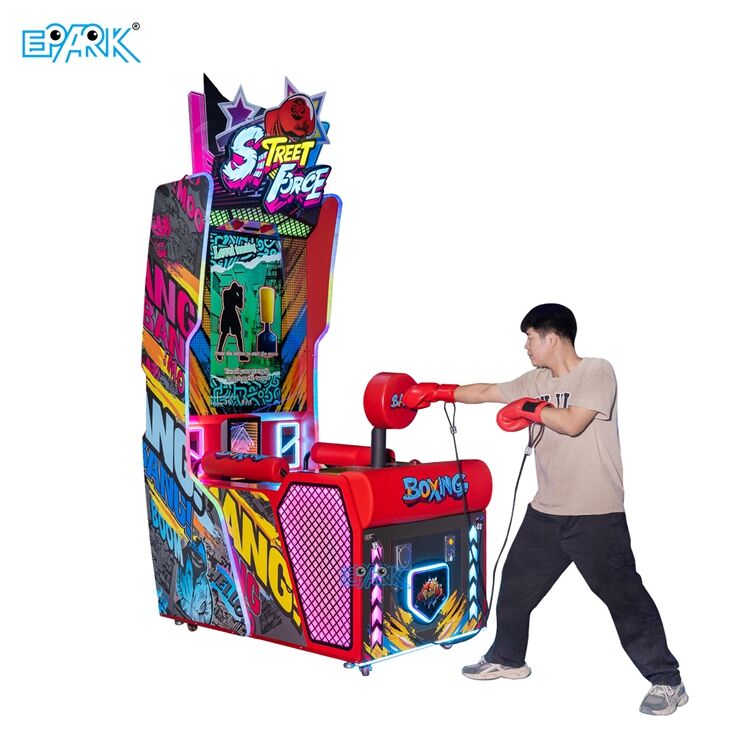 coin operated arcade game punch machines metal boxing arcade machine punching boxing machine-18