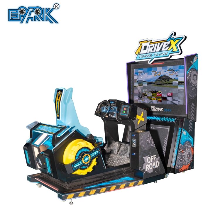 Coin Operated Arcade Driving Car Simulator 55 Inch Dynamic Racing Video ...
