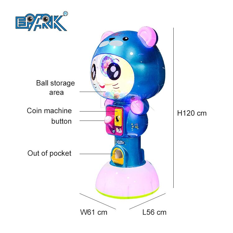 Coin Operated Game Capsule Toy Machine