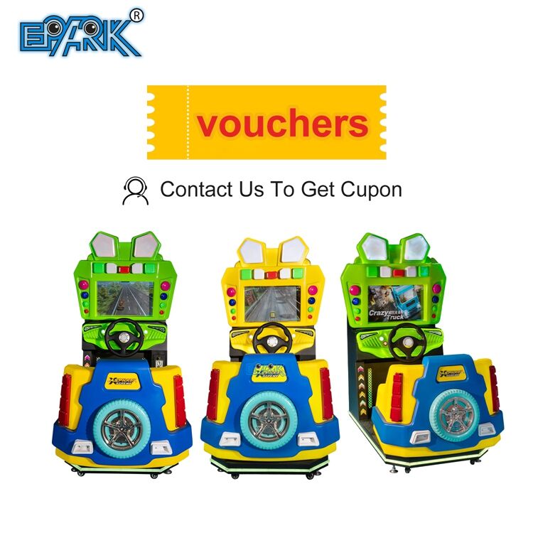 Wholesale Coin Operated Kids Arcade Game Machine Car Racing Simulator Game Machine