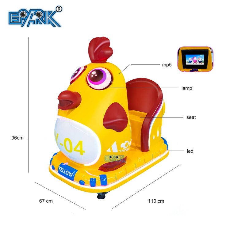 Mini Electric Swing Car Coin-Operated Amusement Ride