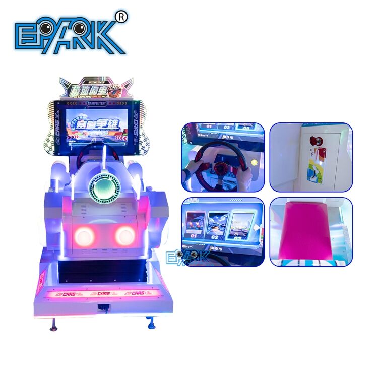 Kids Electronic Simulator Racing Car Arcade Game Machine