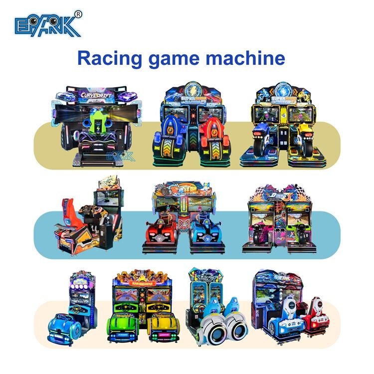 Dynamic Racing Game Machine