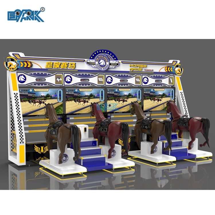 Sport Machine 4 Players Indoor Horse Racing Game Machine