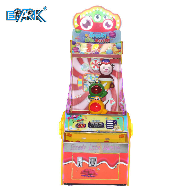 Ticket Winning Kids Capsule Redemption Arcade Pitching Ball Game Machine
