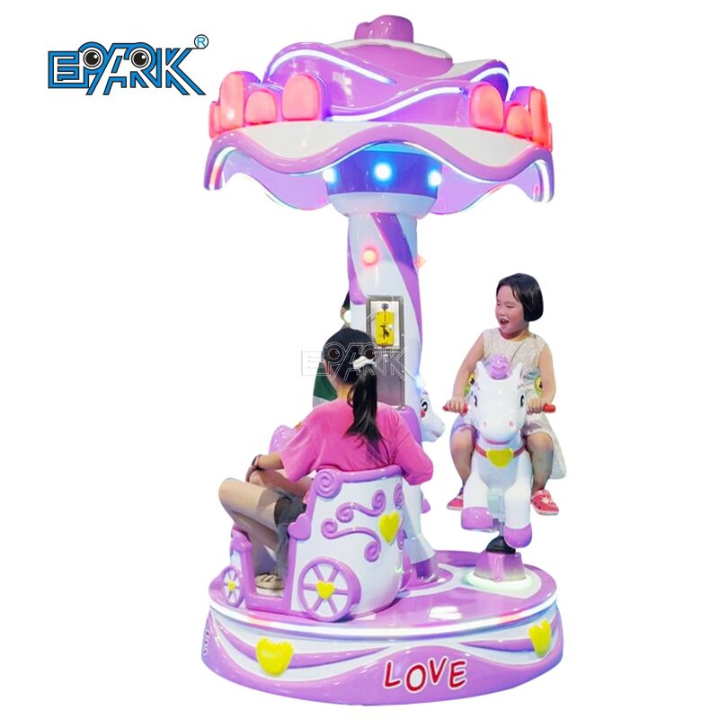 Commercial Coin Operated Carousel Rides – Profitable for Commercial Venues