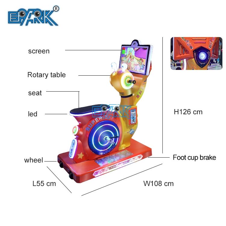 Coin Operated Racing Arcade Motorcycle Simulator Kids Arcade Kiddie ...