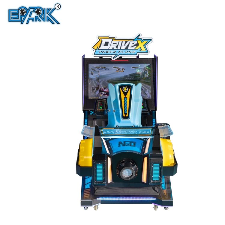 Coin Operated Arcade Driving Car Simulator 55 Inch Dynamic Racing Video ...