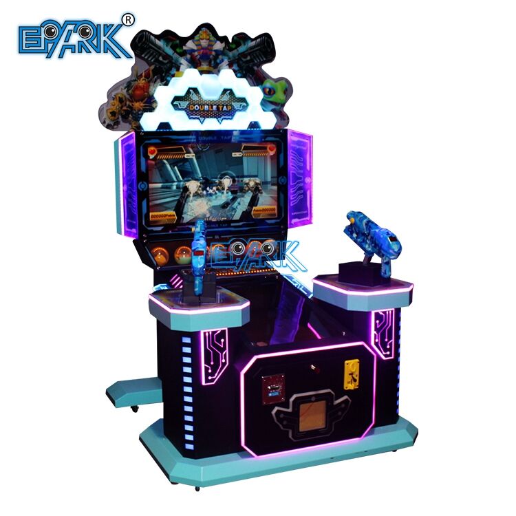 Amusement Park Electric Shooting Arcade Machine Kids Play Video Games Shooting Game Machine