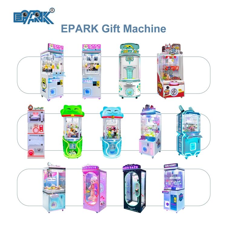 Mini Doll Prizes Claw Clips Machine Coin Operated Gift Machine