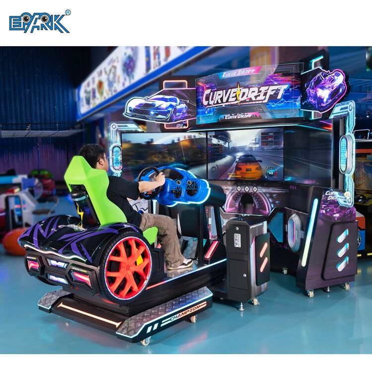 Dynamic Racing Game Machine