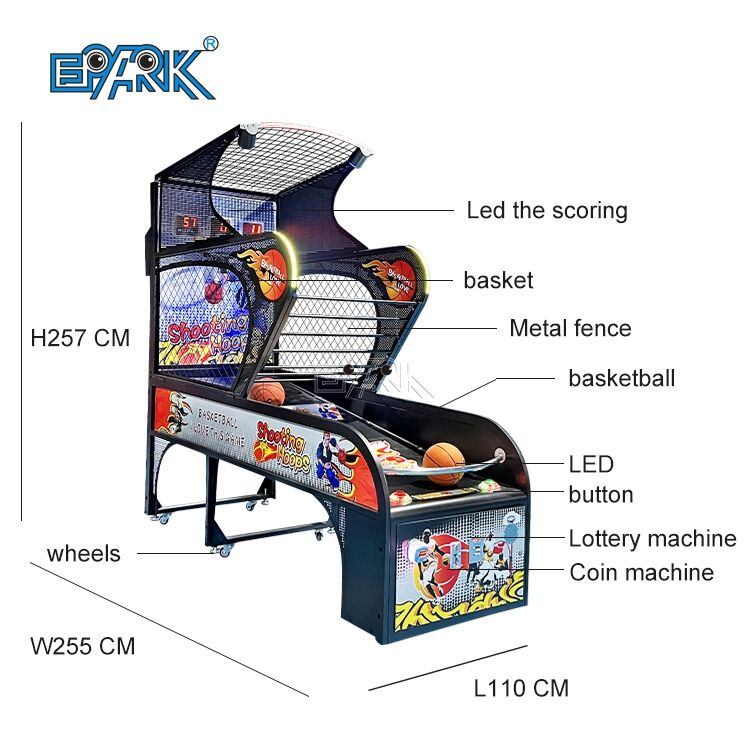 Street Basketball Arcade Electronic Basketball Shooting Game