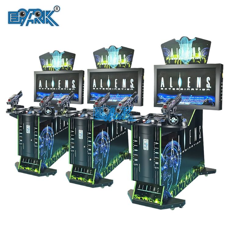 Aliens Extermination Classic Coin Operated Amusement Arcade Shooting Game Machine