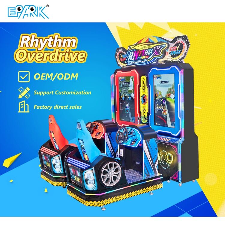 Մրցավազքի մեքենայի արկադային մեքենա՝ Խաղացողների համար բարձր արագությամբ զվարճանք