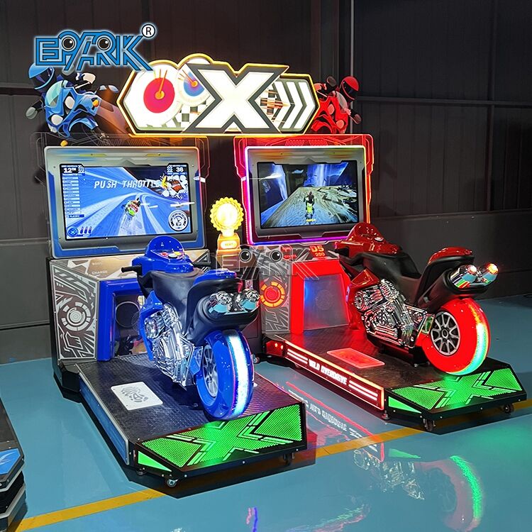 Motorcycle Driving Arcade Game Simulator Coin-operated Double Motorcycle Racing Machine