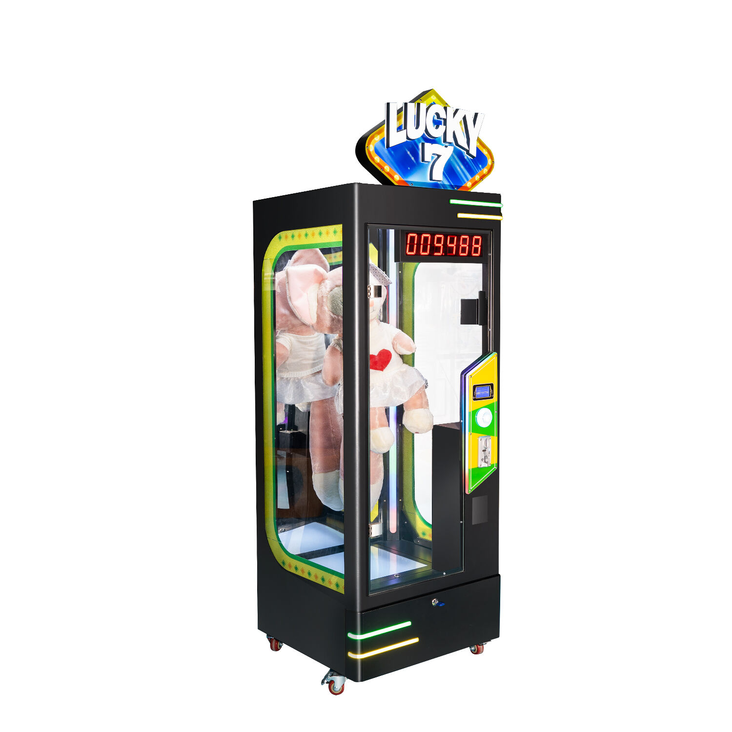 Coin Operated Games Scissors Cut Prize Gift Machine Gift Vending Game Machine