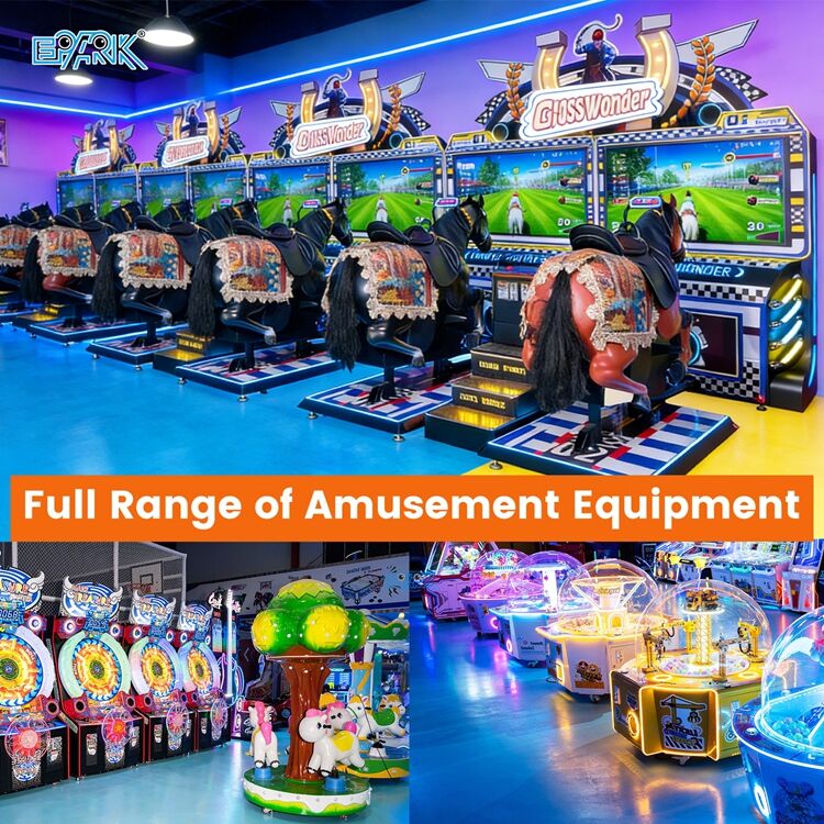 Horse Racing Arcade Machine Riding Simulator Game Machine