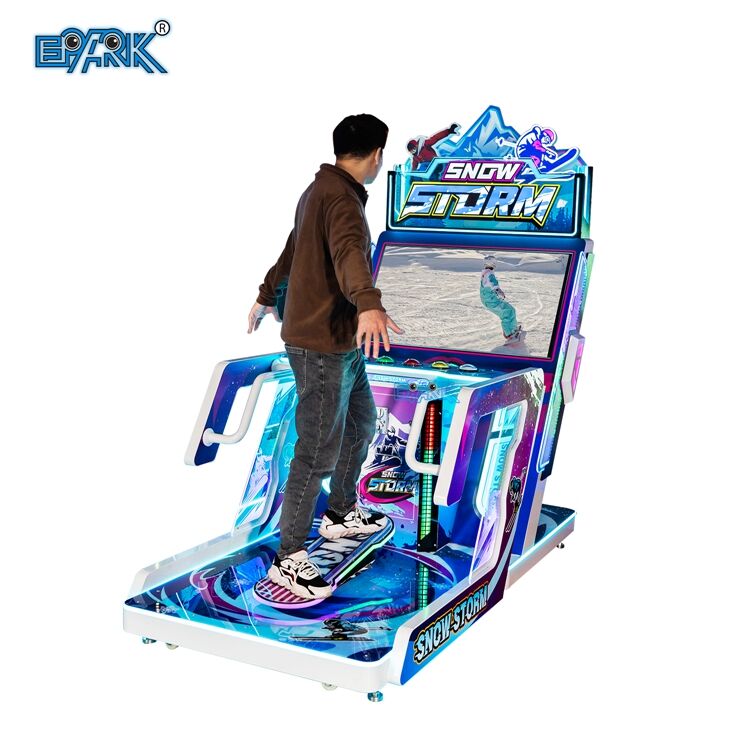 Coin Operated Sports Arcade Game City Ski Simulator Machine