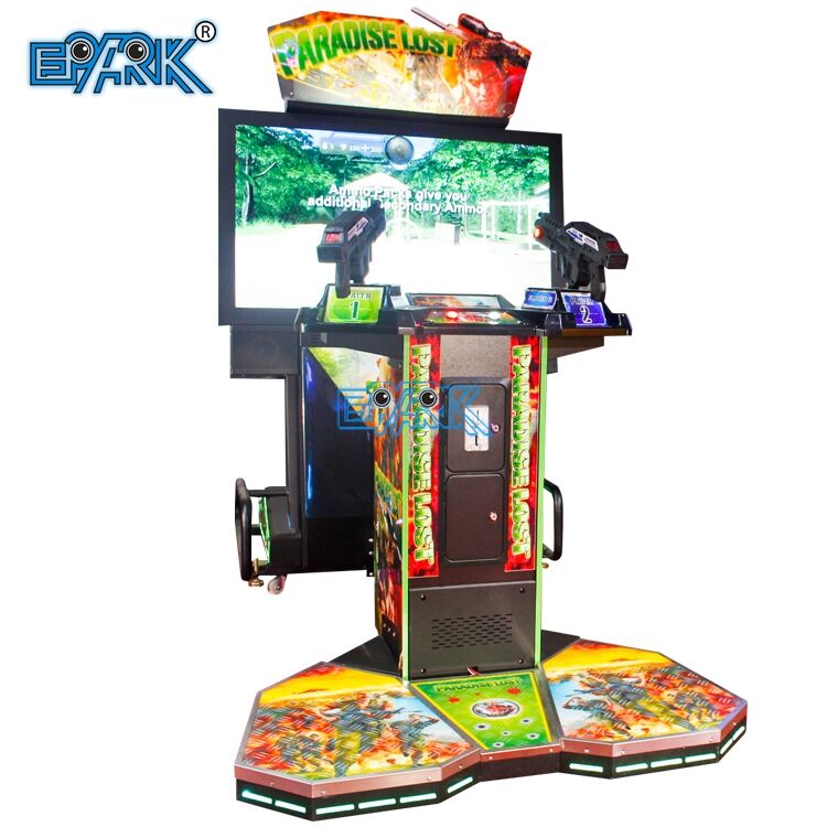 Entertainment Center 2 Player Video Amusement Shooting Game Machine Simulator Arcade Machine