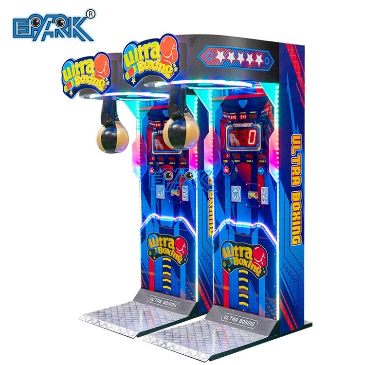 Coin Operated Arcade Game Punch Machines Metal Boxing Arcade Machine Punching Boxing Machine