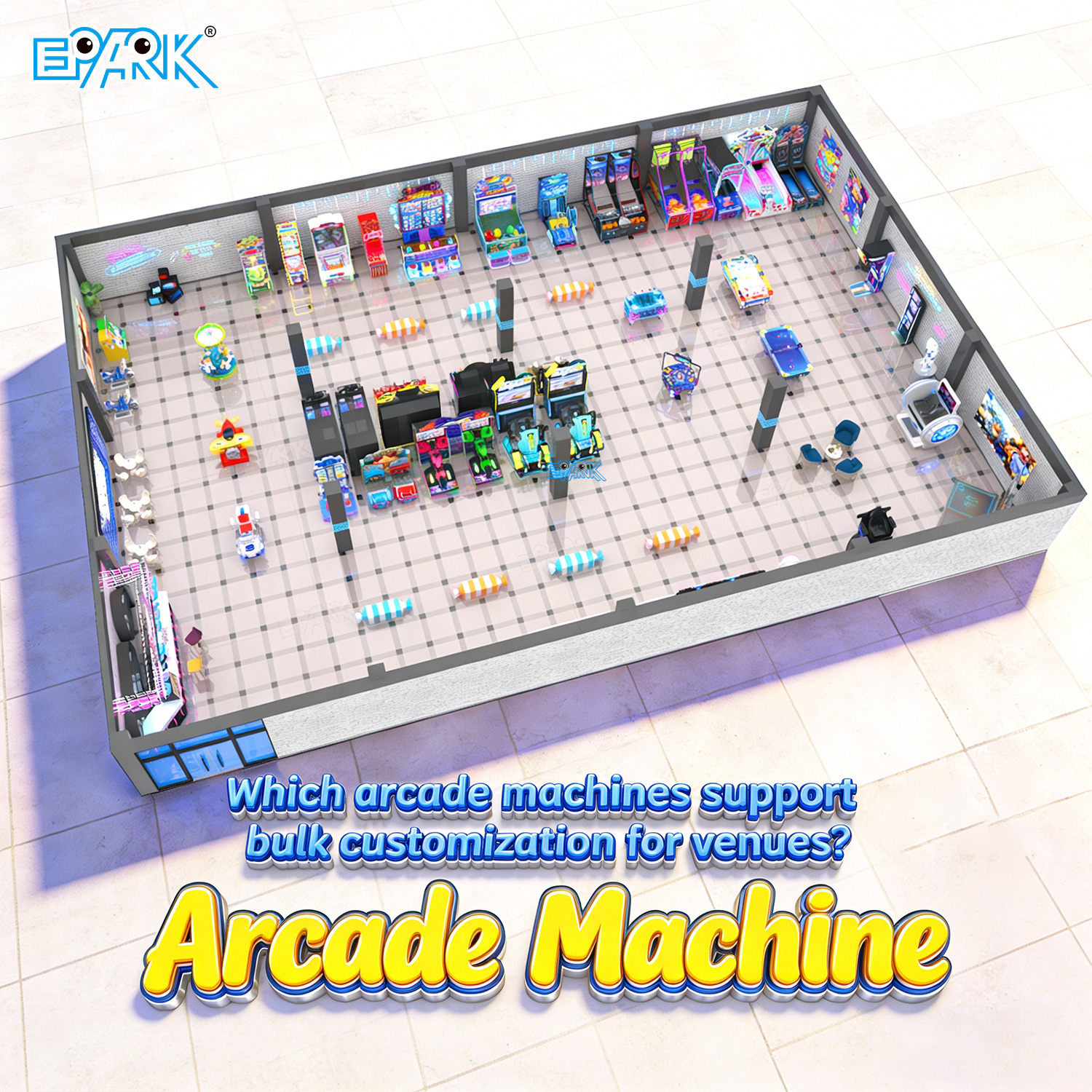 ម៉ាស៊ីន arcade ណាខ្លះគាំទ្រការកែតម្រូវជាមួយគ្នាសម្រាប់ទីតាំង?