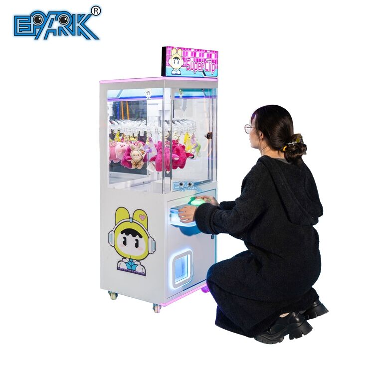 Mini Doll Prizes Claw Clips Machine Coin Operated Gift Machine