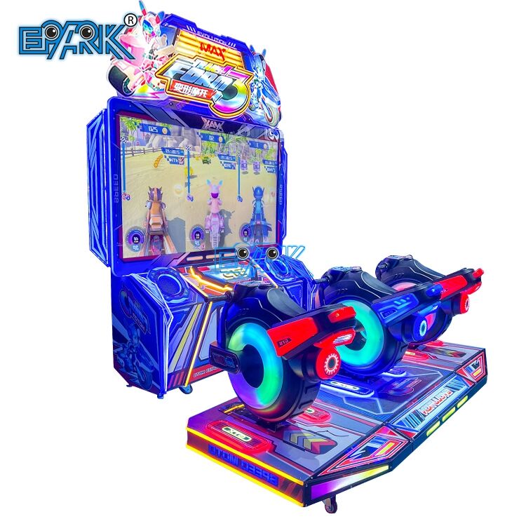 3 Players Racing Motor Video Game Coin Operated Commerce Race Car Arcade Game