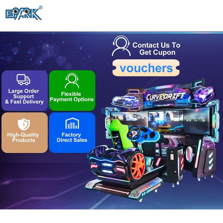 Commercial Arcade Racing Game Machine – Profitable & Durable