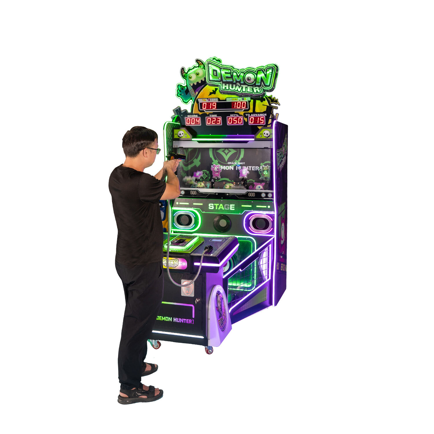 Indoor Amusement Equipment Coin Operated Gun Shooting Arcade Machine