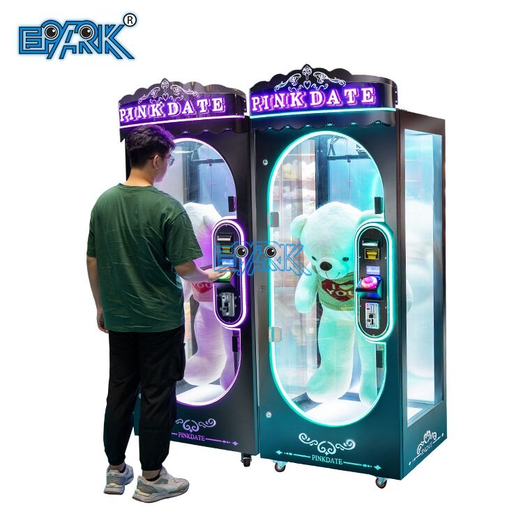 Pink Date Arcade Claw Machine Cut Prize Machine