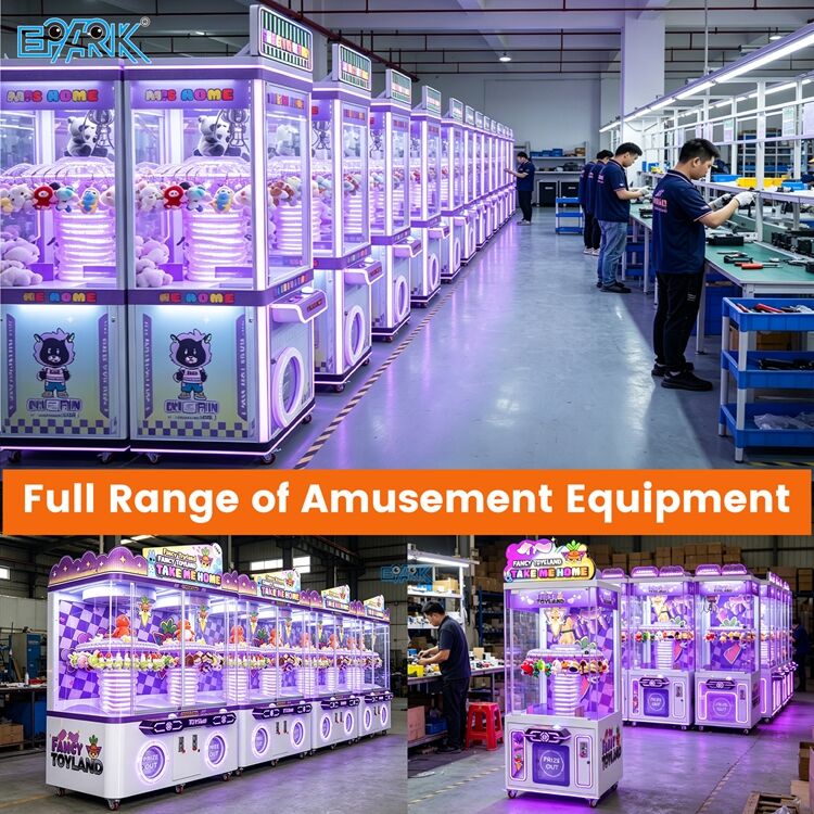 Dvojni igralni avtomat z oprijemalom za zabavne centre