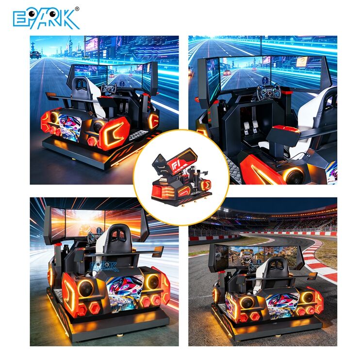 Immersive 6 Axis Arcade Racing Simulator Machine