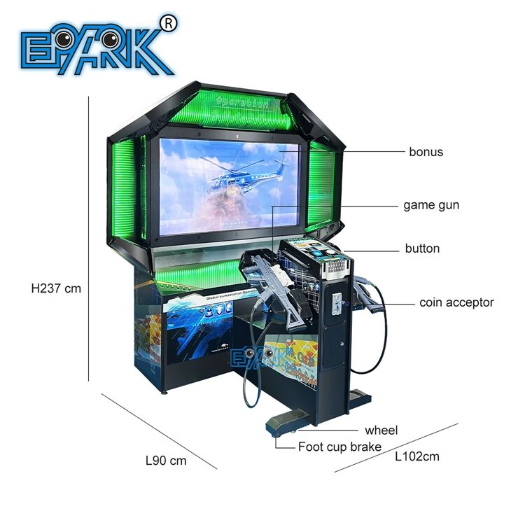 55-Inch Two-Player Simulator Battle Shooting Game Machine Special Coin-Operated Arcade Game