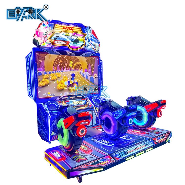 3 Players Racing Motor Video Game Coin Operated Commerce Race Car Arcade Game