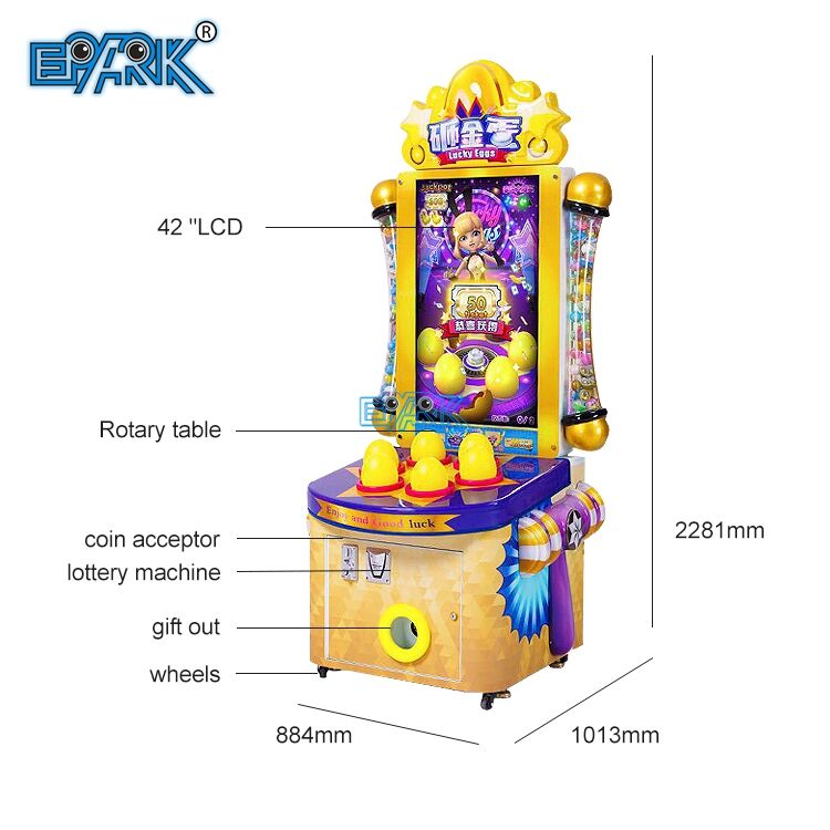 Ticket Redemption Game Machine Lucky Egg Arcade Game
