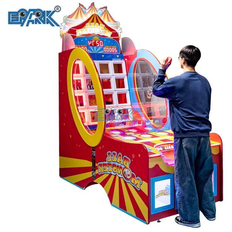 Coin Operated Throwing Ball Ticket Machine