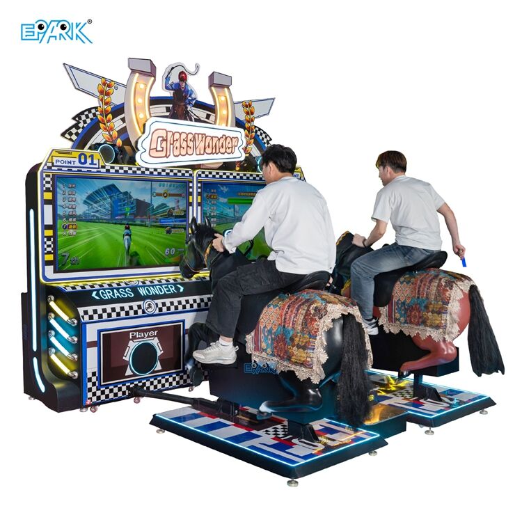 Horse Racing Arcade Machine Riding Simulator Game Machine