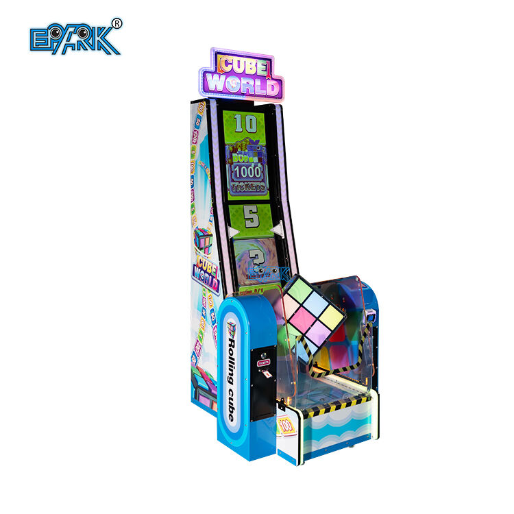 Machine à billets d'arcade Cube World