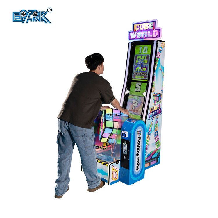 Machine à billets d'arcade Cube World