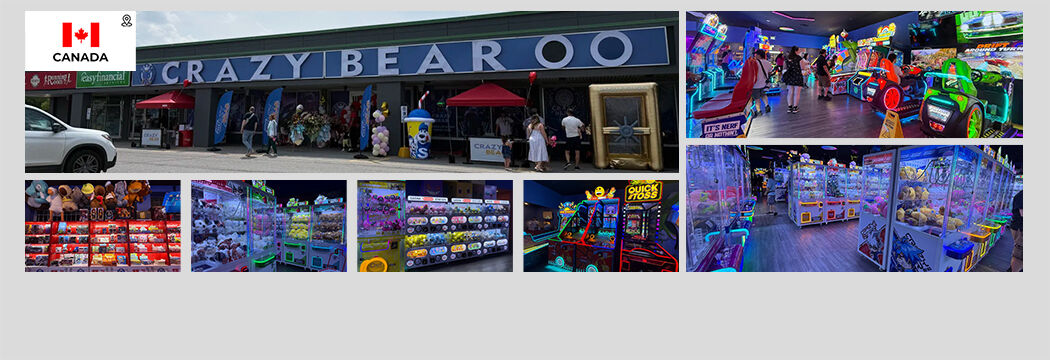 Claw Machine & Redemption Area