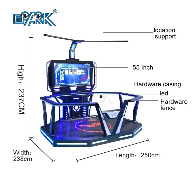 Walking Platform 9d Vr Game Machine Shooting Simulator