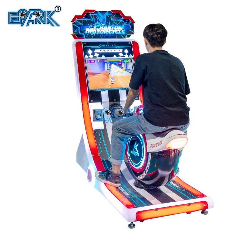 Amusement Kids Arcade Machine Electric Motorcycle Racing Game Machine ...