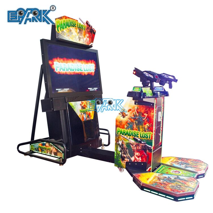 Entertainment Center 2 Player Video Amusement Shooting Game Machine Simulator Arcade Machine