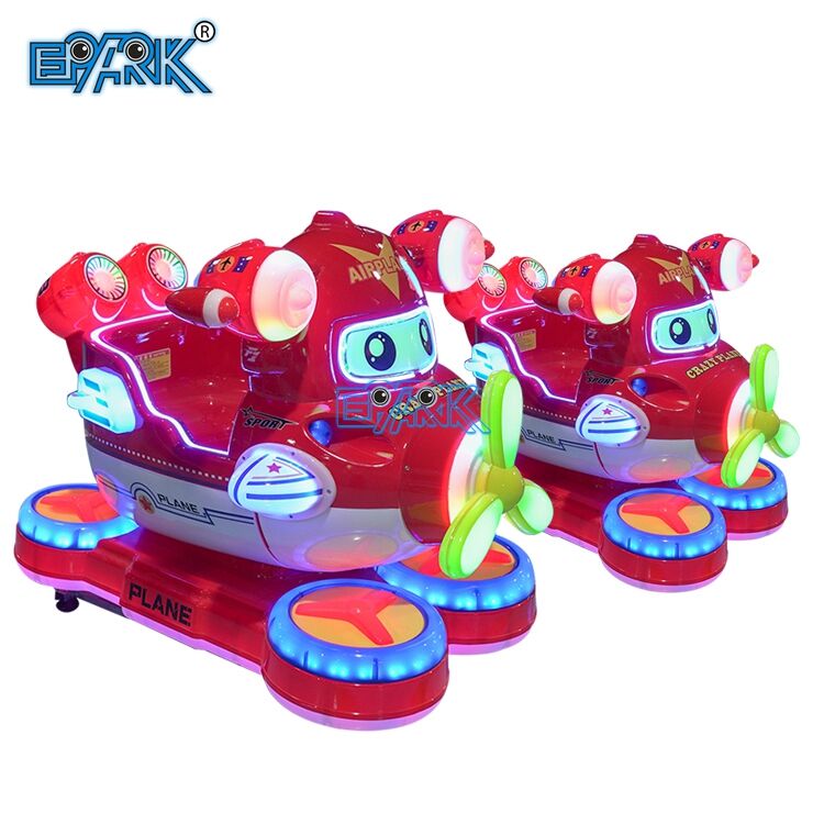 Indoor Amusement Park Rides Coin Operated Kids Happy Rocking Swing Ride