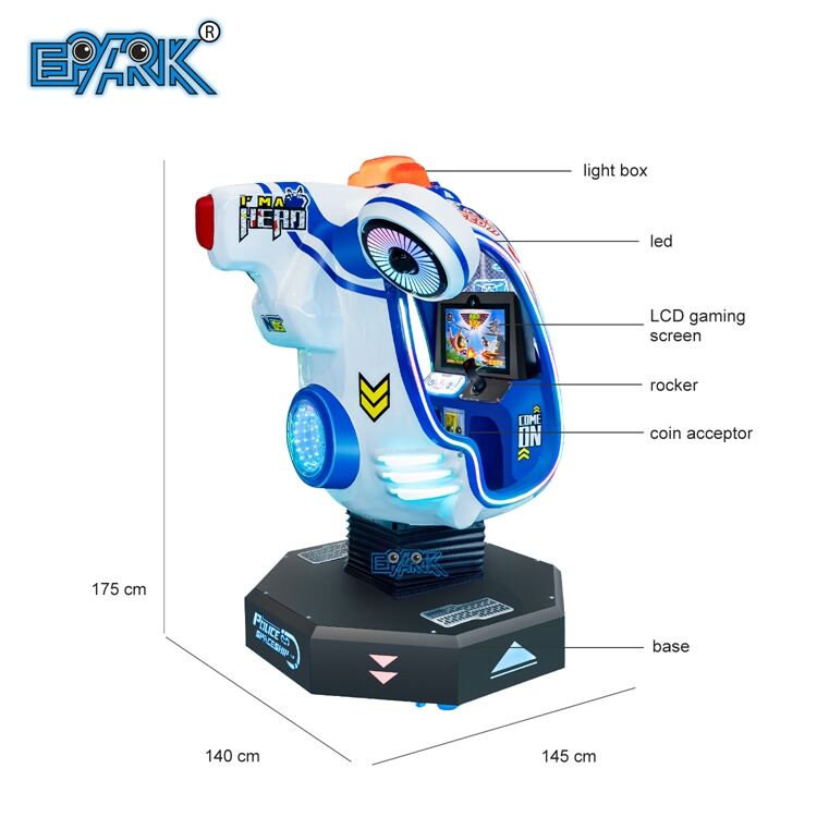 Fiberglass Kiddie Rides Electric Swing Car Game Machine Coin Operated