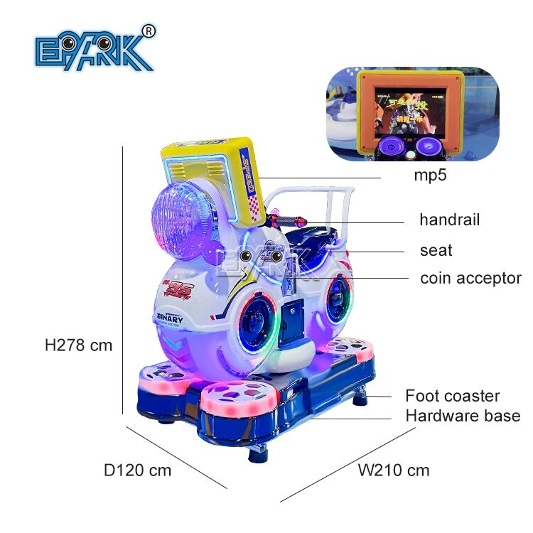 Electric Kids Motorcycle Game Baby Swing Game Kids Swing Kiddie Rides