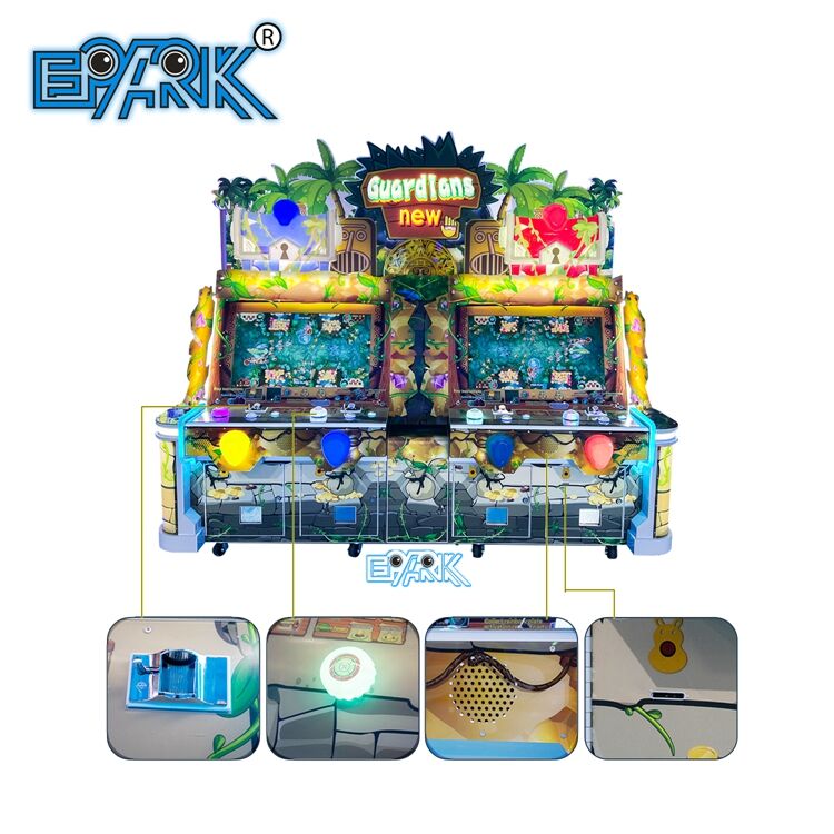 Coin Operated 4 Players Video Tickets Exchange Game Machine