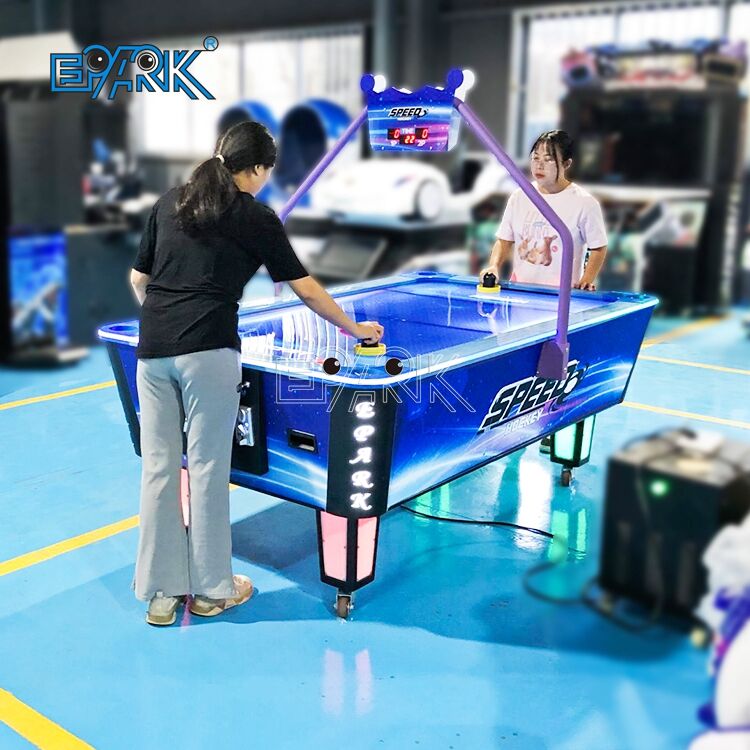 máquina de jogo de mesa de air hockey para 2 jogadores