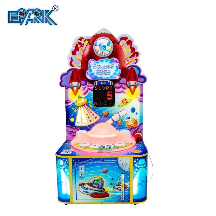 Kids Hammer Hitting Hamster Coin Operated Whack a Mole Arcade Game Machine